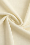 SWAYING/KNIT Silk Cashmere Back Slit Long Vest SW24SS1T17 White